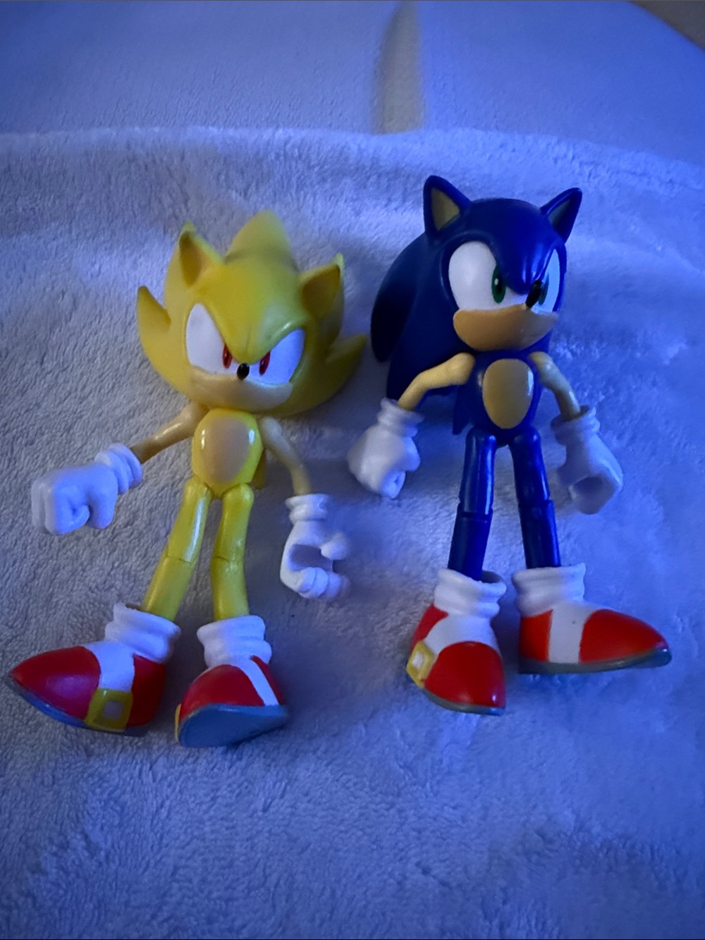 Sonic the Hedgehog Collectible Action Figures - Blue & Yellow